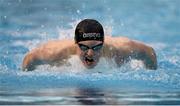 1 May 2016; Brendan Hyland, Tallaght SC,  competing in the Men's 100m Butterfly A Final. Irish Open Long Course Swimming Championships, National Aquatic Centre, National Sports Campus, Abbotstown, Dublin. Picture credit: Sam Barnes / SPORTSFILE