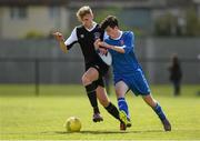 2 May 2016; Colm O'Driscoll, Wilton United, in action against Oisin O'Sullivan, Nenagh. FAI Umbro U17 Cup Final, Nenagh v Wilton United. Janesboro FC, Janesboro, Limerick. Picture credit: Diarmuid Greene / SPORTSFILE