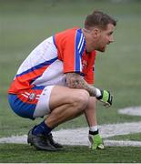 1 May 2016; A dejected Keith Scally, New York, after the game. Connacht GAA Senior Football Championship, Round 1, New York v Roscommon, Gaelic Park, New York, USA. Picture credit: Dáire Brennan / SPORTSFILE
