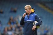 2 May 2016; Leinster head coach Leo Cullen during squad training at the RDS, Ballsbridge, Dublin. Picture credit: Stephen McCarthy / SPORTSFILE