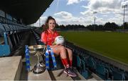 3 May 2016; Orlagh Farmer, Cork, at the Lidl Ladies Football National League Division 1 & 2 Media Day. Parnell Park, Dublin. Photo by Sportsfile