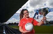 3 May 2016; Orlagh Farmer, Cork, at the Lidl Ladies Football National League Division 1 & 2 Media Day. Parnell Park, Dublin. Photo by Sportsfile