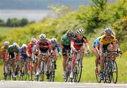 27 May 2010; Philip Lavery, Dublin Murphy & Gunn/Newly, and race leader Alexander Wetterhall, Team Sprocket Pro Cycling, in action during Stage 5. FBD Insurance Ras, Stage 5, Tipperary - Seskin Hill. Picture credit: Stephen McCarthy / SPORTSFILE
