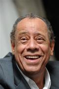 28 May 2010; Carlos Alberto Torres, captain of the 1970 Brazil World Cup winning team, was in Dublin to launch the Pele Goals for Life Cup competition on behalf of his great friend which will benefit the Little Prince Hospital in Curitiba, Brazil, and the New Children's Hospital of Ireland. The idea is to attract 100 teams from across Ireland to enter a National 5 a side competition and in the process raise funding to benefit both hospitals. The competition’s winning team will travel on a trip of a lifetime to the cradle of football, Brazil, to be guests of the legendary Pele at a Santos game at the famous Vila Belmiro Stadium. The winners will also visit the Little Prince Hospital and also have the opportunity to play a 5 a side game in Santos and Rio de Janeiro. Pictured at the launch is Carlos Alberto Torres. D4 Berkeley Hotel, Ballsbridge, Dublin. Picture credit: Brian Lawless / SPORTSFILE