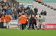 29 May 2010; Players from both sides are involved in an altercation at the end of the game. Airtricity League Premier Division, Bohemians v Shamrock Rovers, Dalymount Park, Dublin. Picture credit: Barry Cregg / SPORTSFILE