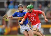 30 May 2010; John Halbert, Cork, in action against Alan Byrnes, Tipperary. Munster GAA Hurling Intermediate Championship Quarter-Final, Cork v Tipperary, Pairc Ui Chaoimh, Cork. Picture credit: David Maher / SPORTSFILE