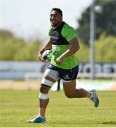 3 May 2016; Connacht's Bundee Aki in action during squad training. Connacht Rugby Squad Training. Sportsground, Galway. Picture credit: David Maher / SPORTSFILE