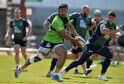 3 May 2016; Connacht's Bundee Aki in action during squad training. Connacht Rugby Squad Training. Sportsground, Galway. Picture credit: David Maher / SPORTSFILE