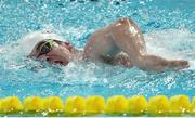 3 May 2016; Ireland's James Scully, Ratoath, Co. Meath, competing in the Men's 200m Freestyle S5 Final where he finished fifth in a time of 2:55.37. IPC European Open Swim Championships. Funchal, Portugal. Picture credit: Carlos Rodrigues / SPORTSFILE