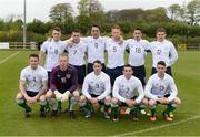 4 May 2016; The Republic of Ireland team. Defence Forces European Championships Qualifier, Republic of Ireland v France. Mervue Park, Galway. Picture credit: Diarmuid Greene / SPORTSFILE