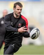 4 May 2016; Ulster's Jared Payne during squad training. Kingspan Stadium, Ravenhill Park, Belfast. Picture credit: John Dickson / SPORTSFILE