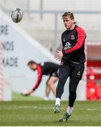 4 May 2016; Ulster's Craig Gilroy durijng squad training. Kingspan Stadium, Ravenhill Park, Belfast. Picture credit: John Dickson / SPORTSFILE