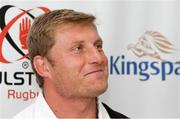 4 May 2016; Ulster's Franco Van Der Merwe during a press conference. Kingspan Stadium, Ravenhill Park, Belfast. Picture credit: John Dickson / SPORTSFILE