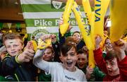 4 May 2016; Pike Rovers supporters during AVIVA's Junior Cup Community Day in Pike Rovers clubhouse ahead of the FAI Junior Cup Final on the 14th May at Aviva Stadium. Aviva's FAI Junior Cup Ambassador, Kevin Kilbane, was joined by Irish band Na Fianna as he visited the communities of both Finalists, Pike Rovers in Limerick and Sheriff YC in north inner city Dublin today #RoadToAviva  Picture credit: Piaras Ó Mídheach / SPORTSFILE