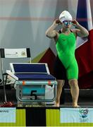 4 May 2016; Ireland's Nicole Turner, Portarlington, Co. Laois, before competing in the final of the Women's 100m Breaststroke SB6, where she finished second. IPC European Open Swim Championships. Funchal, Portugal. Picture credit: Carlos Rodrigues / SPORTSFILE