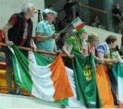 4 May 2016; Ireland supporters during Day 4 of the IPC European Open Swim Championships in Funchal, Portugal. Picture credit: Carlos Rodrigues / SPORTSFILE
