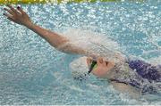 5 May 2016; Ireland's Ailbhe Kelly, Castleknock, Co. Dublin competing in heat 2 of the Women's 100m Backstroke S8 where she finished second in a time of 1:27.49. IPC European Open Swim Championships. Funchal, Portugal. Picture credit: Carlos Rodrigues / SPORTSFILE