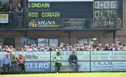 30 May 2010; A general view of the scoreboard at the final whistle. Connacht GAA Football Senior Championship Quarter-Final, London v Roscommon, Emerald Park, Ruislip, London, England. Picture credit: Diarmuid Greene / SPORTSFILE