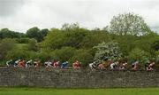 29 May 2010; Riders on the approach to Kilcullen, Co. Kildare. FBD Insurance Ras, Stage 7, Gorey - Kilcullen. Picture credit: Stephen McCarthy / SPORTSFILE