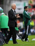 28 May 2010; Republic of Ireland manager Giovanni Trapattoni. Friendly International, Republic of Ireland v Algeria, RDS, Ballsbridge, Dublin. Photo by Sportsfile