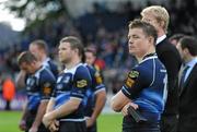 29 May 2010; A dejected Brian O'Driscoll, Leinster, after the game. Celtic League Grand Final, Leinster v Ospreys, RDS, Ballsbridge, Dublin. Picture credit: Brendan Moran / SPORTSFILE