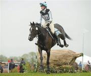 29 May 2010; Ireland's Katie Nolan on Kilbeg Cool Diamond clears a fence during the One Star International Cross Country Competition at the 2010 Tattersalls International Horse Trials, in association with Horse Sport Ireland. Tattersalls, Ratoath, Co. Meath. Picture credit: Brendan Moran / SPORTSFILE