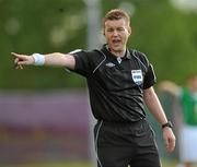 26 May 2010; Referee Alan Kelly. International Challenge Trophy, Republic of Ireland v England, RSC, Waterford. Picture credit: David Maher / SPORTSFILE