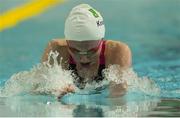 6 May 2016; Ellen Keane, Clontarf, Co. Dublin, competing in the Women's 100m Breaststroke SB8 final where she finished fourth with a time of 1:25.67. IPC European Open Swim Championships. Funchal, Portugal. Picture credit: Carlos Rodrigues / SPORTSFILE
