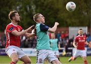 6 May 2016; Ronan Curtis, Derry City, in action against Ger O'Brien, St Patrick's Athletic. SSE Airtricity League, Premier Division, St Patrick's Athletic v Derry City. Richmond Park, Dublin. Picture credit: David Maher / SPORTSFILE