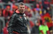 7 May 2016; Munster head coach Anthony Foley. Guinness PRO12, Round 22, Munster v Scarlets. Thomond Park, Limerick. Picture credit: Diarmuid Greene / SPORTSFILE