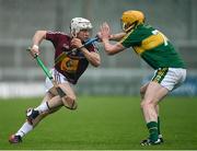 7 May 2016; Alan Devine of Westmeath is tackled by Tom Murnane of Kerry during the Leinster GAA Hurling Championship Round 2 Qualifier, Kerry v Westmeath, at Austin Stack Park in Tralee, Co. Kerry. Picture credit: Ray McManus / SPORTSFILE