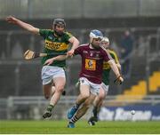 7 May 2016; Cormac Boyle of Westmeath in action against Darren Dineen of Kerry during the Leinster GAA Hurling Championship Round 2 Qualifier, Kerry v Westmeath, at Austin Stack Park in Tralee, Co. Kerry. Picture credit: Ray McManus / SPORTSFILE