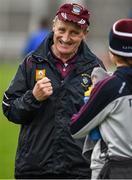 7 May 2016; Westmeath manager Michael Ryan celebrates with physiotherapist Niamh Guy near the end of the Leinster GAA Hurling Championship Round 2 Qualifier, Kerry v Westmeath, at Austin Stack Park in Tralee, Co. Kerry. Picture credit: Ray McManus / SPORTSFILE