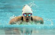 7 May 2016; Nicole Turner, Portarlington, Co. Laois, competing in the Women's 50m Butterfly S6 Final, where she finished in third place with a time of 38.17. IPC European Open Swim Championships. Funchal, Portugal. Picture credit: Carlos Rodrigues / SPORTSFILE