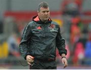 7 May 2016; Anthony Foley, Munster head coach, before the game. Guinness PRO12, Round 22, Munster v Scarlets. Thomond Park, Limerick. Picture credit: Eóin Noonan / SPORTSFILE