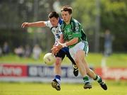 6 June 2010; Eoghan O'Connor, Limerick, in action against Kevin Power, Waterford. Munster GAA Football Senior Championship Semi-Final, Waterford v Limerick, Fraher Field, Dungarvan, Co. Waterford. Picture credit: Brian Lawless / SPORTSFILE