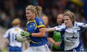 8 May 2016; Jennifer Grant, Tipperary, in action against Emma Murray, Waterford. Lidl Ladies Football National League, Division 3, Final Replay, Tipperary v Waterford. Semple Stadium, Thurles, Co. Tipperary. Picture credit: Piaras Ó Mídheach / SPORTSFILE