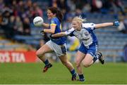 8 May 2016; Máiread Morrissey, Tipperary, in action against Máiread Wall, Waterford. Lidl Ladies Football National League, Division 3, Final Replay, Tipperary v Waterford. Semple Stadium, Thurles, Co. Tipperary. Picture credit: Piaras Ó Mídheach / SPORTSFILE
