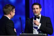 7 May 2016; Recently retired Leinster captain Kevin McLaughlin. The Leinster Awards Ball celebrated the 2015/16 season to date, with players past and present, and said a fond farewell to a number of players who had contributed much to the success of Leinster over the years. Ben Te'o and Josh van der Flier were the big winners on the night as they won the Bank of Ireland Players' Player of the Year and the Laya Healthcare Young Player of the Year Awards, while Belvedere College and St Mary's RFC were notable winners on the domestic side. DoubleTree by Hilton, Dublin. Picture credit: Stephen McCarthy / SPORTSFILE