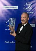7 May 2016; Beauchamps Club Special Merit award recipient Norman Carter, Roscrea RFC. The Leinster Awards Ball celebrated the 2015/16 season to date, with players past and present, and said a fond farewell to a number of players who had contributed much to the success of Leinster over the years. Ben Te'o and Josh van der Flier were the big winners on the night as they won the Bank of Ireland Players' Player of the Year and the Laya Healthcare Young Player of the Year Awards, while Belvedere College and St Mary's RFC were notable winners on the domestic side. DoubleTree by Hilton, Dublin. Picture credit: Stephen McCarthy / SPORTSFILE