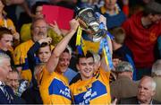 8 May 2016; Joint Clare captains Cian Dillon, left, and Tony Kelly lift the cup after the Allianz Hurling League, Division 1 Final - Replay, Clare v Waterford, at Semple Stadium, Thurles, Tipperary. Picture credit: Piaras Ó Mídheach / SPORTSFILE