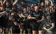 8 May 2016; Wicklow players celebrate their Bank of Ireland Provincial Towns Cup victory. Bank of Ireland Provincial Towns Cup, Final, Enniscorthy RFC v Wicklow RFC. Ashbourne RFC, Ashbourne, Co. Meath. Picture credit: Stephen McCarthy / SPORTSFILE