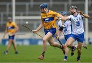 8 May 2016; David Fitzgerald of Clare in action against Darragh Fives, left, and Colin Dunford of Waterford during the Allianz Hurling League, Division 1 Final - Replay, Clare v Waterford, at Semple Stadium, Thurles, Tipperary. Picture credit: Piaras Ó Mídheach / SPORTSFILE