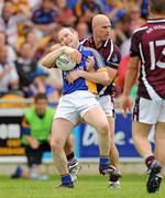 6 June 2010; Paddy Dalton, Wicklow, in action against Martin Flanagan, Westmeath. Leinster GAA Football Senior Championship Quarter-Final, Wicklow v Westmeath, O'Connor Park, Tullamore, Co. Offaly. Photo by Sportsfile