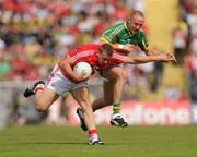 6 June 2010; Ciaran Sheehan, Cork, in action against Tommy Griffin, Kerry. Munster GAA Football Senior Championship Semi-Final, Kerry v Cork, Fitzgerald Stadium, Killarney, Co. Kerry. Picture credit: Stephen McCarthy / SPORTSFILE