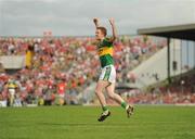6 June 2010; Colm Cooper, Kerry, celebrates scoring his side's equalising point. Munster GAA Football Senior Championship Semi-Final, Kerry v Cork, Fitzgerald Stadium, Killarney, Co. Kerry. Picture credit: Stephen McCarthy / SPORTSFILE