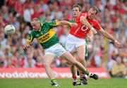 6 June 2010; Alan O'Connor, Cork, in action against Tommy Griffin, Kerry. Munster GAA Football Senior Championship Semi-Final, Kerry v Cork, Fitzgerald Stadium, Killarney, Co. Kerry. Picture credit: Brendan Moran / SPORTSFILE
