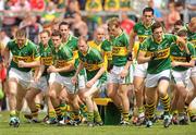 6 June 2010; Kerry players break from the team picture ahead of the game. Munster GAA Football Senior Championship Semi-Final, Kerry v Cork, Fitzgerald Stadium, Killarney, Co. Kerry. Picture credit: Stephen McCarthy / SPORTSFILE