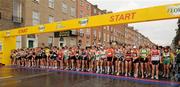 7 June 2010; Competitors await the start of the 2010 Dublin Womens Mini Marathon. 2010 Dublin Womens Mini Marathon, Dublin City. Picture credit: Barry Cregg / SPORTSFILE