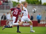 8 June 2010; Paddy Madden, Bohemians, in action against Paul Sinnott, Galway United. Airtricity League Premier Division, Galway United v Bohemians, Terryland Park, Galway. Picture credit: David Maher / SPORTSFILE